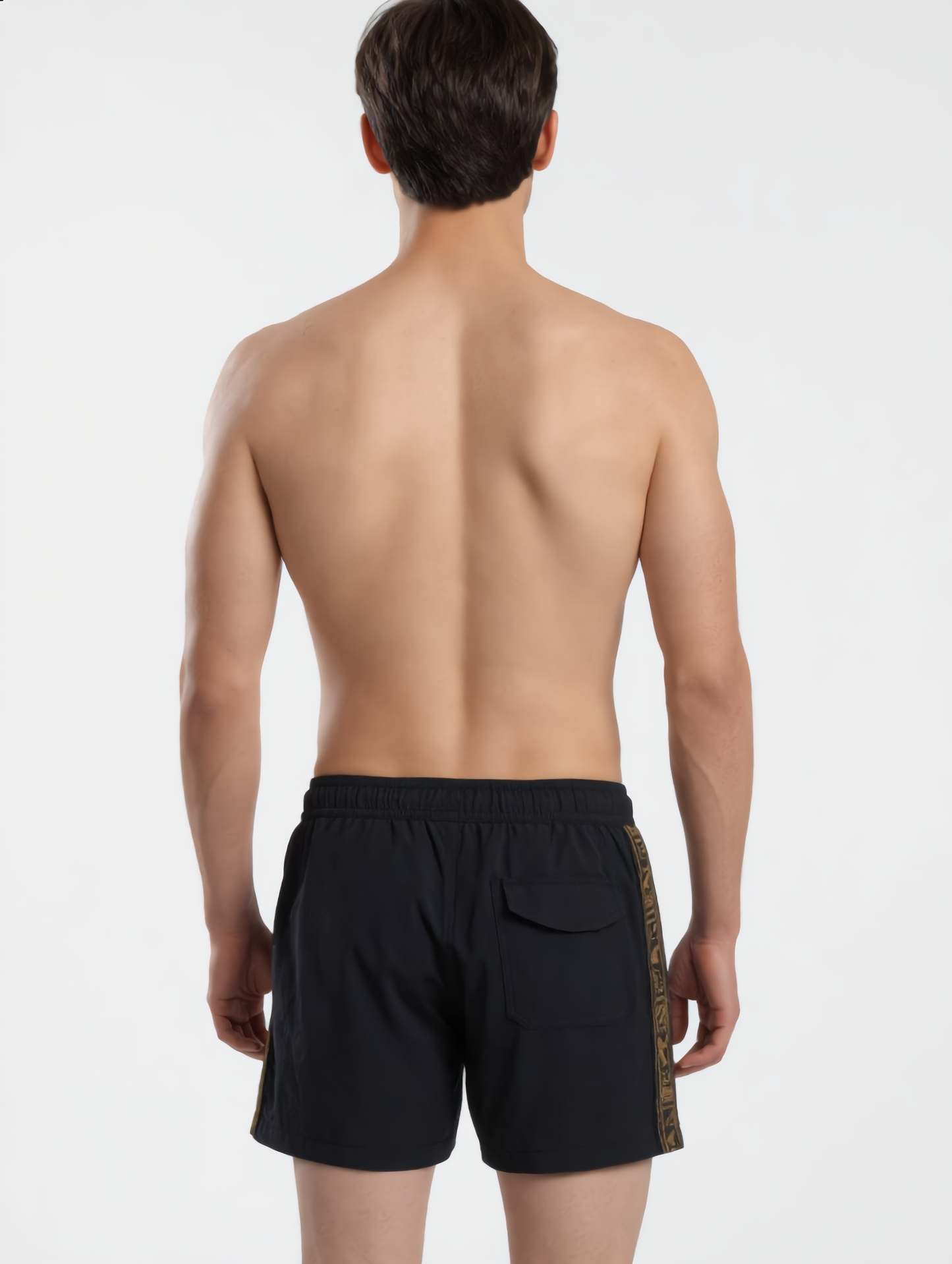 Scribal Geometry Swim Shorts
